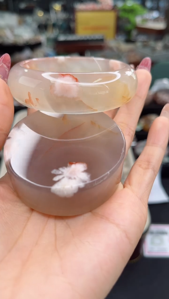 【闪购商品】石英质玉手镯未镶嵌58圈口（赠品镯心）6650300