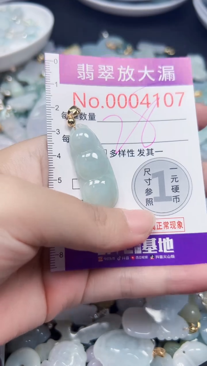 颈饰未镶嵌翡翠4107