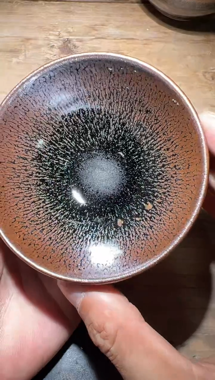 茶盏老木头精品柴烧154