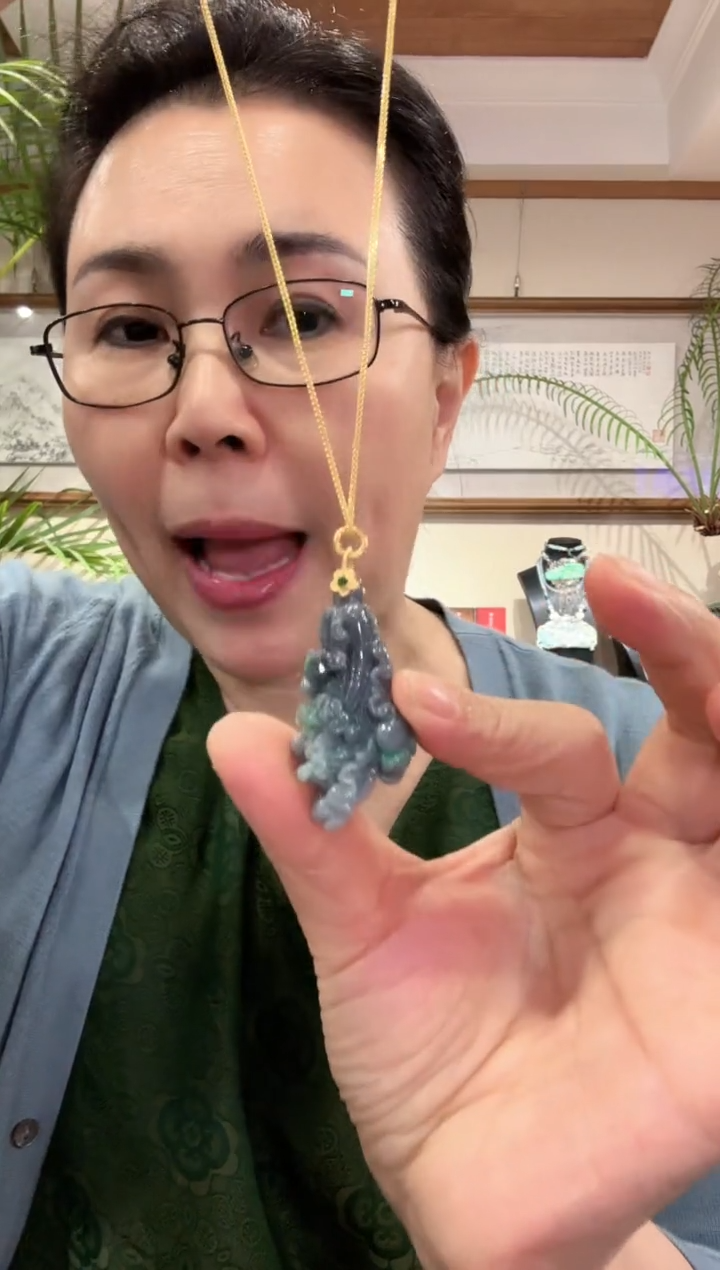 【闪购商品】翡翠颈饰未镶嵌国风