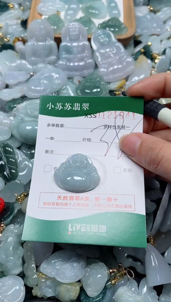 【闪购商品】翡翠颈饰未镶嵌闪购商品0121041