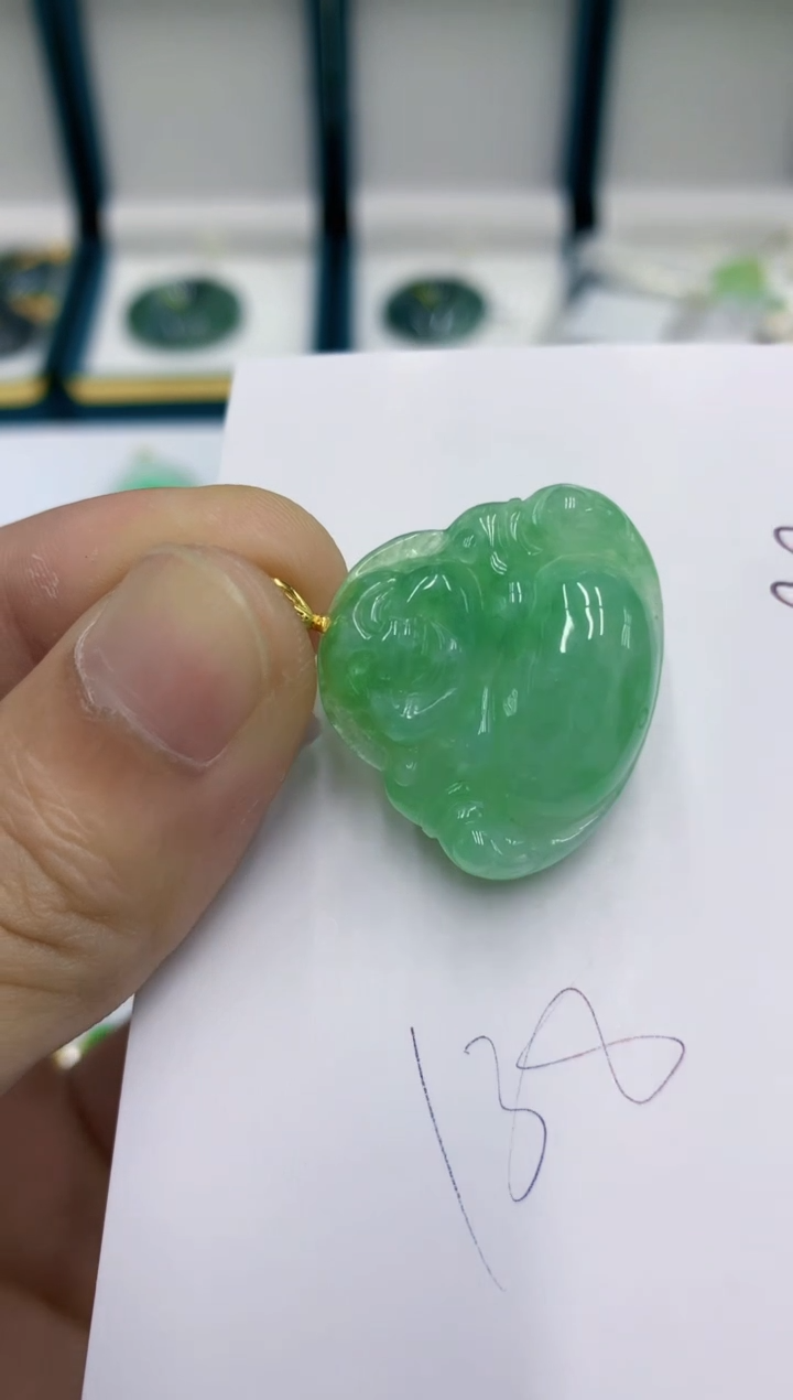 颈饰未镶嵌翡翠翡翠