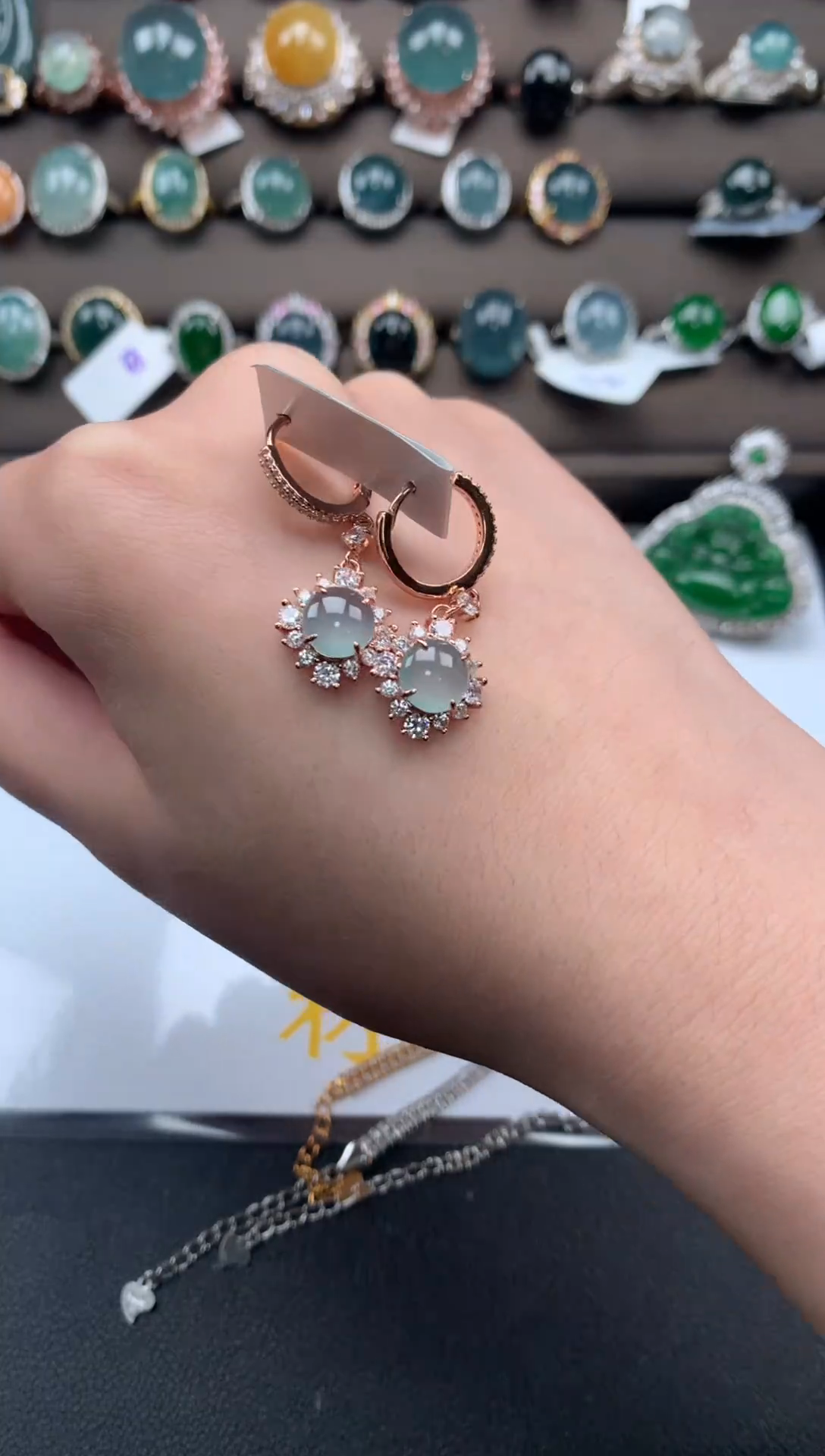 【闪购商品】翡翠戒指银S925镶嵌541241