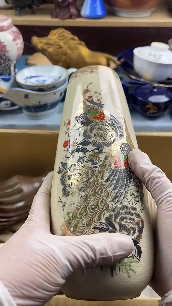 瓷片英歌瓷器满28包邮