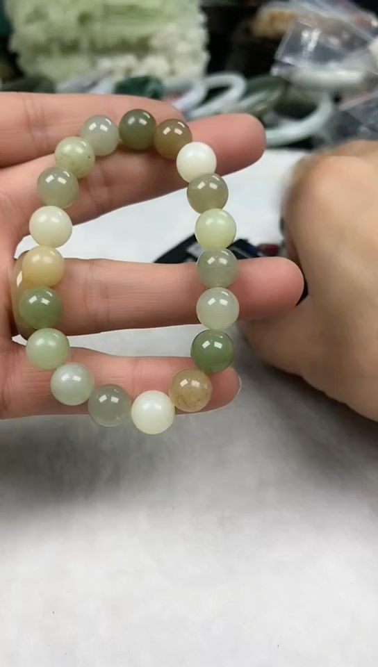 【闪购商品】和田玉手链未镶嵌[10mm]