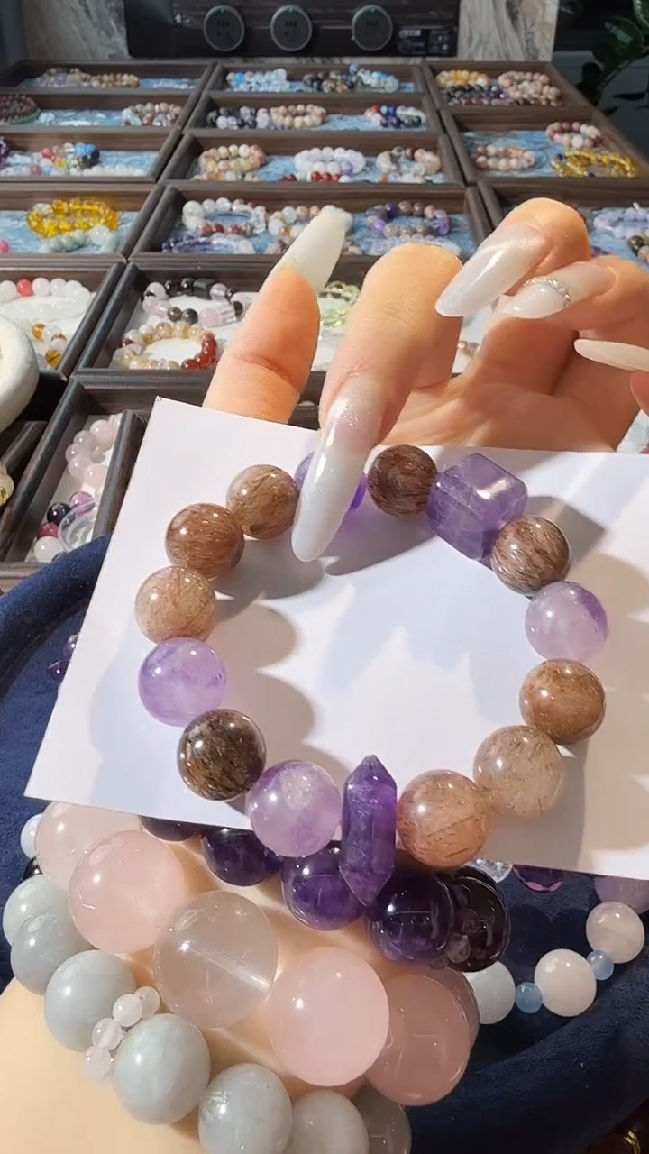 未镶嵌手链水晶1