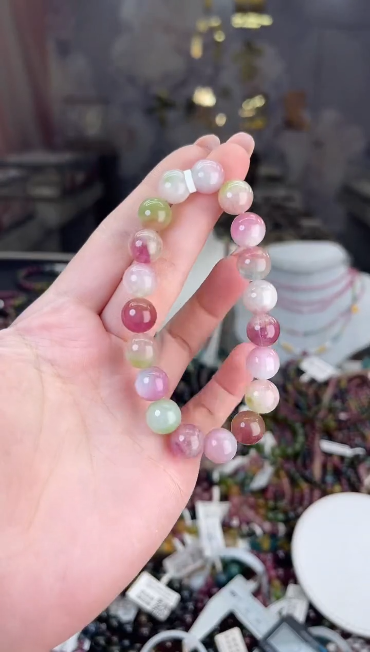 【闪购商品】碧玺/未镶嵌10mm+碧玺单圈多样性发货