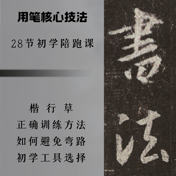 楷.行.草.用笔核心技法与正确训练方法 安卓版（留意短信解锁课程）
