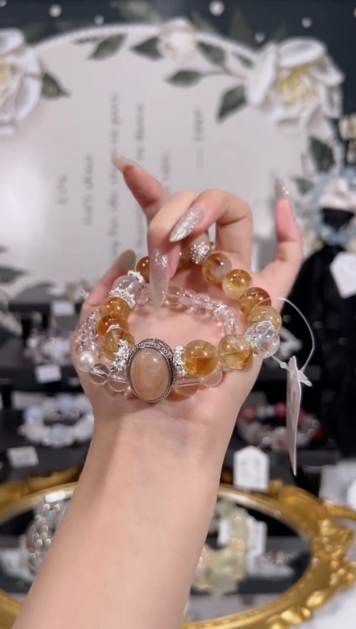 【闪购商品】水晶手链未镶嵌天然水晶默认微瑕 多样性发货发其一