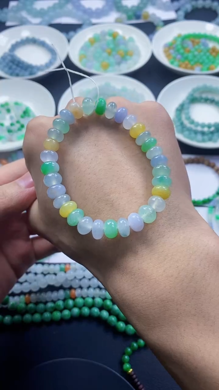 【闪购商品】翡翠散珠鼓珠卡8加