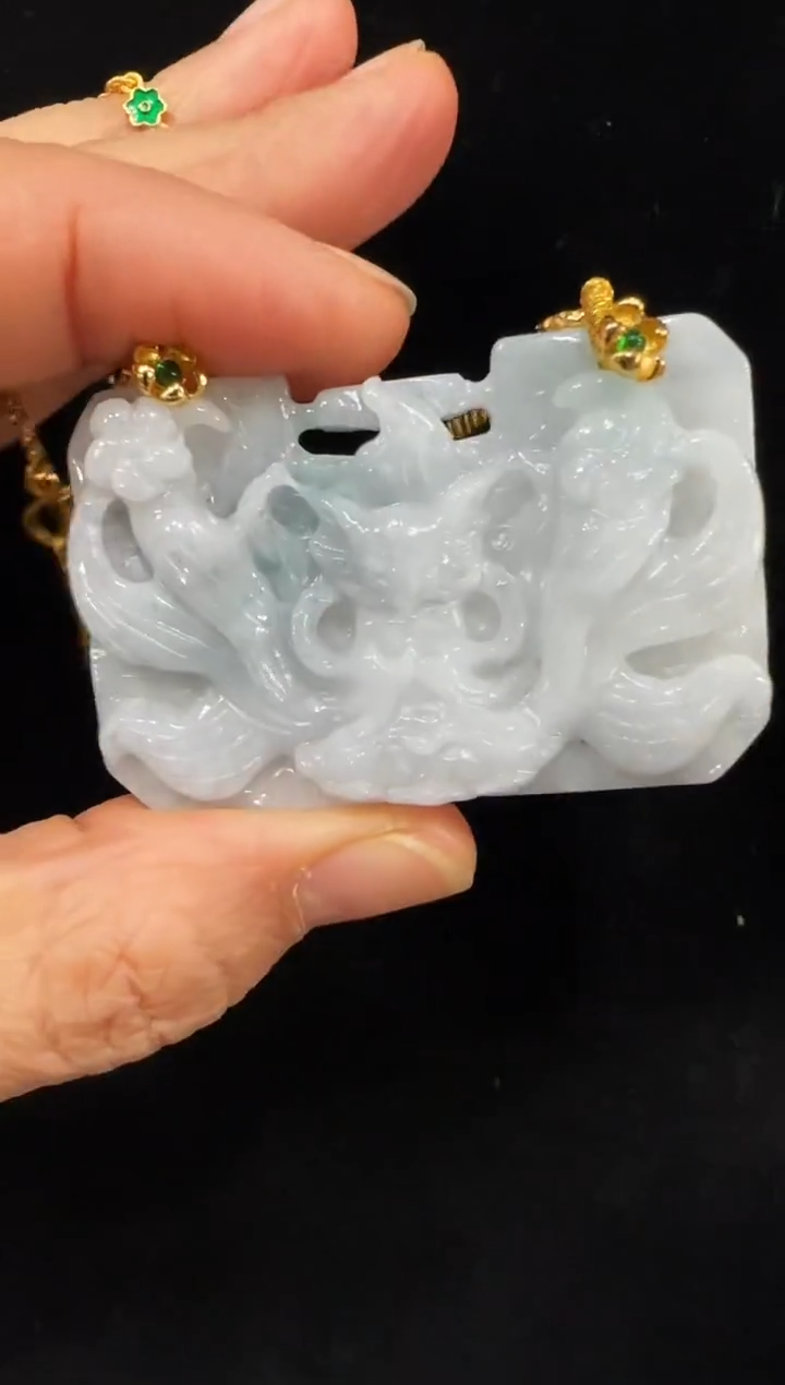 颈饰未镶嵌翡翠国风