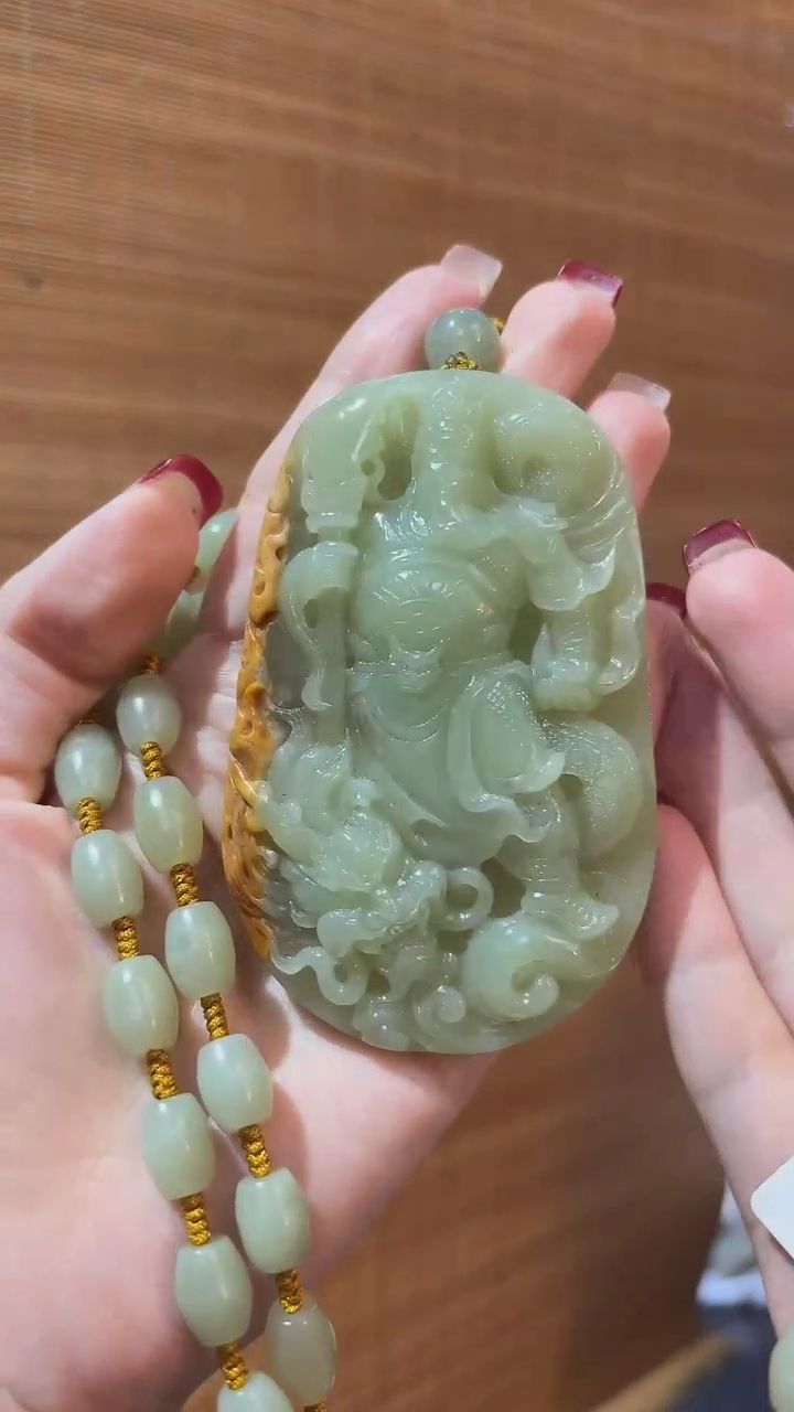 【闪购商品】和田玉吊坠未镶嵌关公