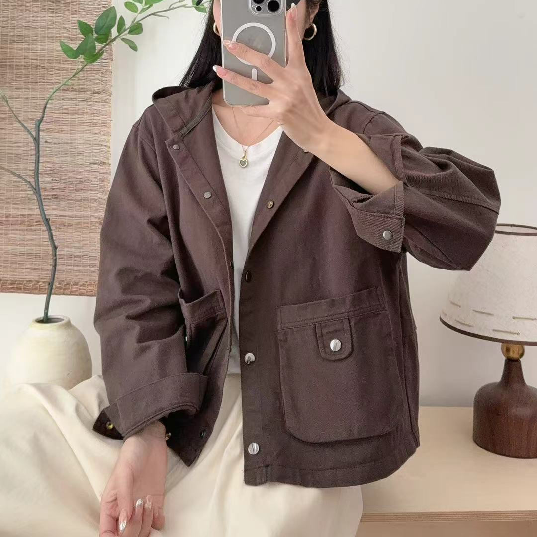 12337新款春季气质休闲百搭减龄显瘦外套