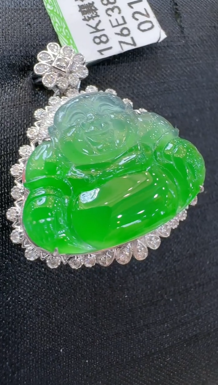 【闪购商品】翡翠吊坠(不含链)18K金镶嵌多样性团购发一件