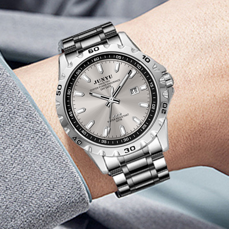 探月者系列【洁1】男表气质手表多功能红轮高档百搭男士腕表6603-13