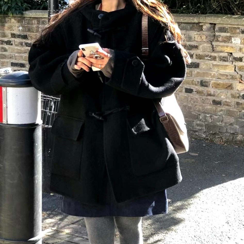 韩国东大门手工高品质双面羊毛大衣(不支持退换)