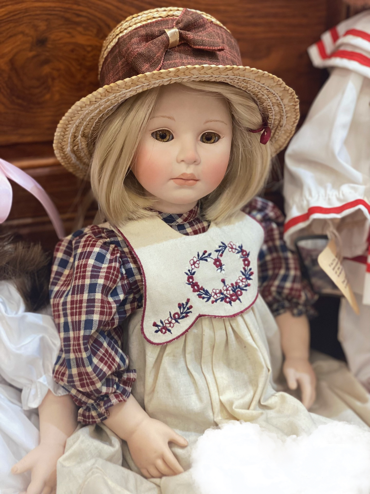 国外艺术家vintage古董陶瓷娃娃，售出不退换，顺丰到付，当面验收。