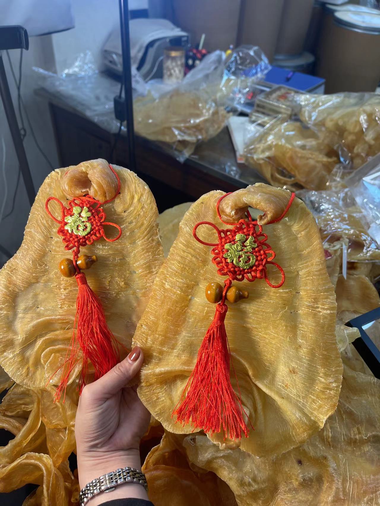 广东黑鳘赤嘴鱼胶1-500g