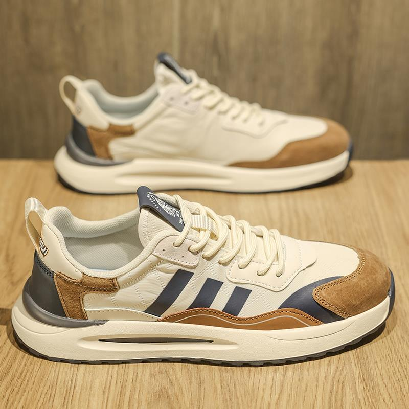 阿甘男鞋莆田春季季潮流运动百搭男士板鞋2024新款防滑软底休闲鞋