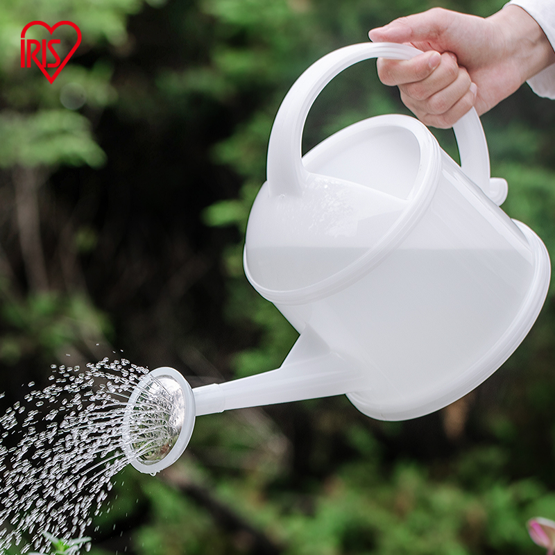 爱丽思透明大水壶浇花神器家用小型洒水壶阳台长嘴花洒园艺爱丽丝