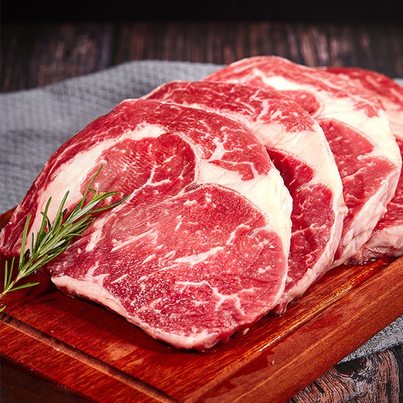 冰鲜眼肉牛排 2片一斤左右 