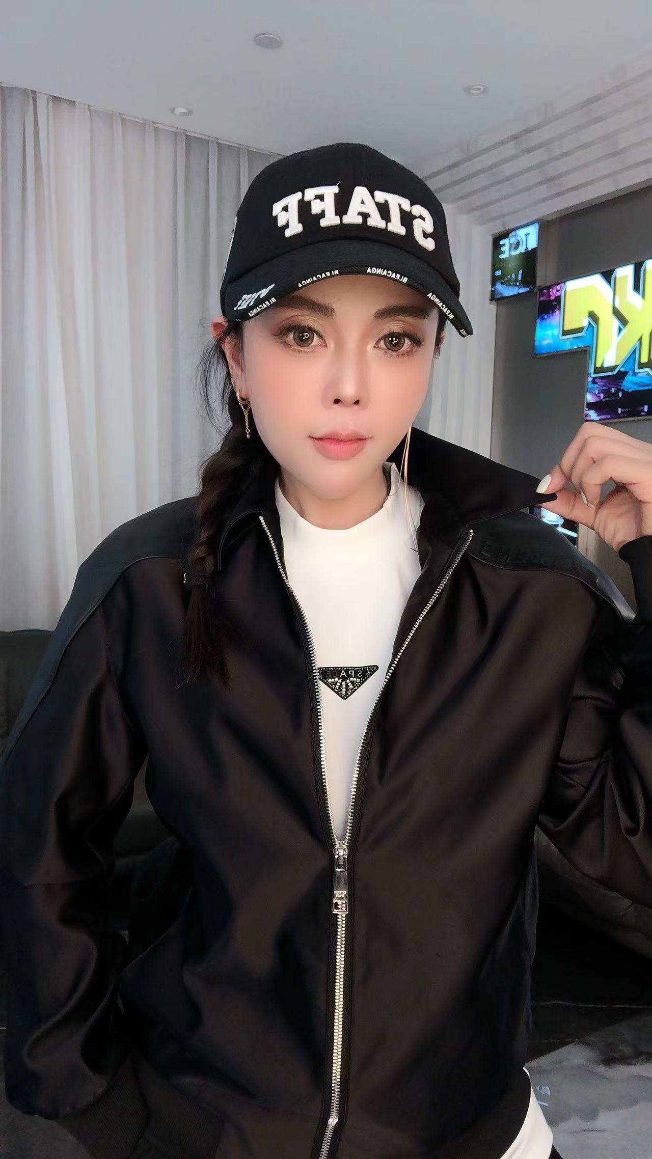 EXTREME SPACE冬新款经典休闲百搭个性拼皮夹克J166