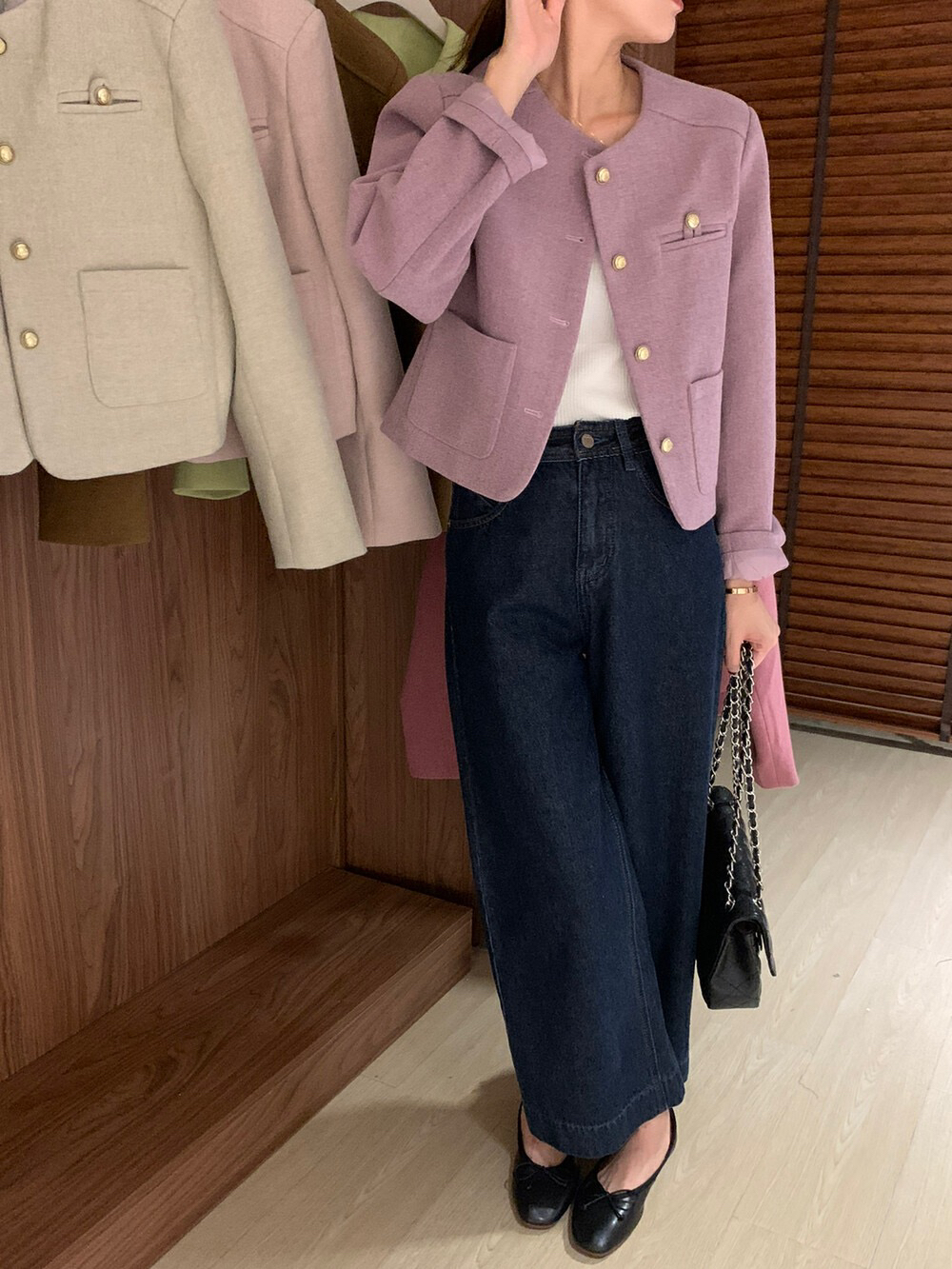 HH秋冬韩系外套小香风