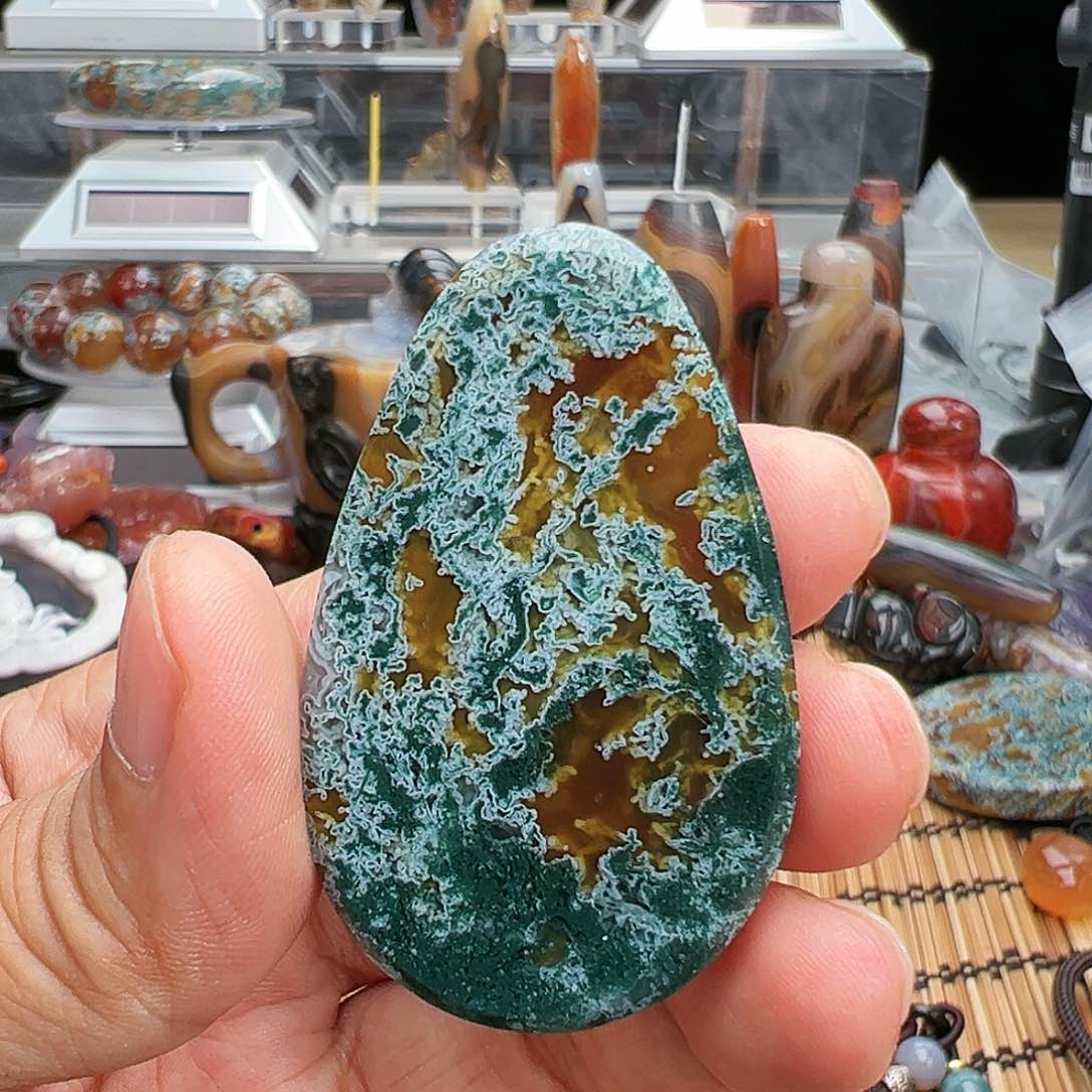 玛瑙/玉髓珠宝半成品未镶嵌