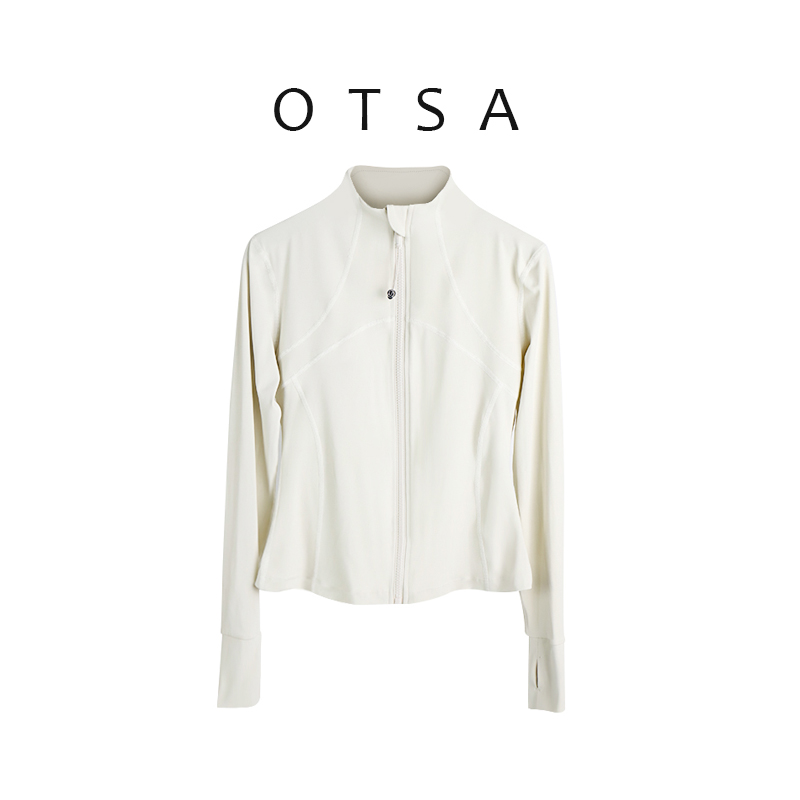 OTSA运动外套健身服女长袖上衣瑜伽服休闲外套秋季瑜伽外套109