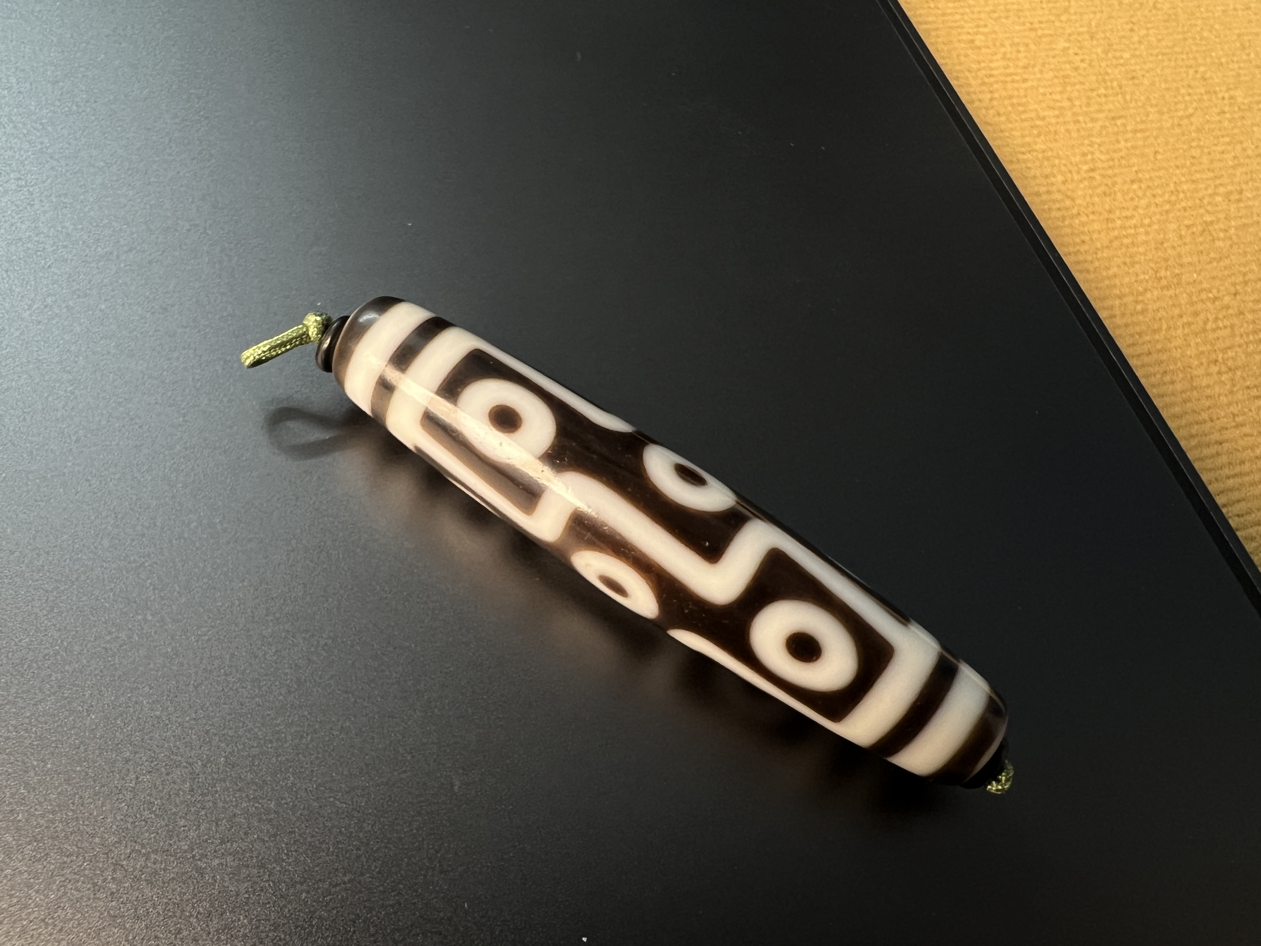 曲贡油料折现九眼玛瑙珠（曲贡全系列）50➕大尺寸