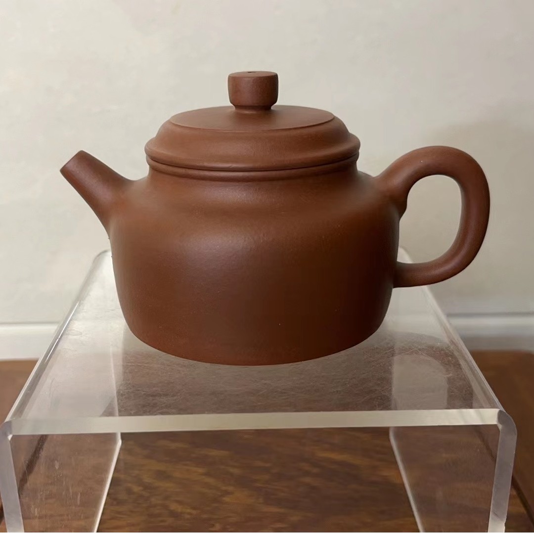 吴超作品 德钟 底槽清 200cc手工紫砂壶