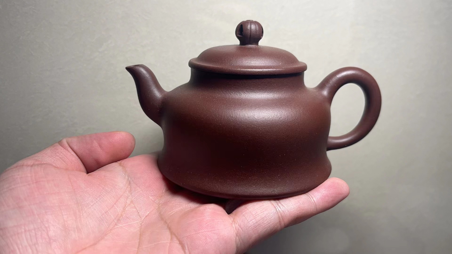 国工吴超作品 禅 老紫泥 180CC 手制