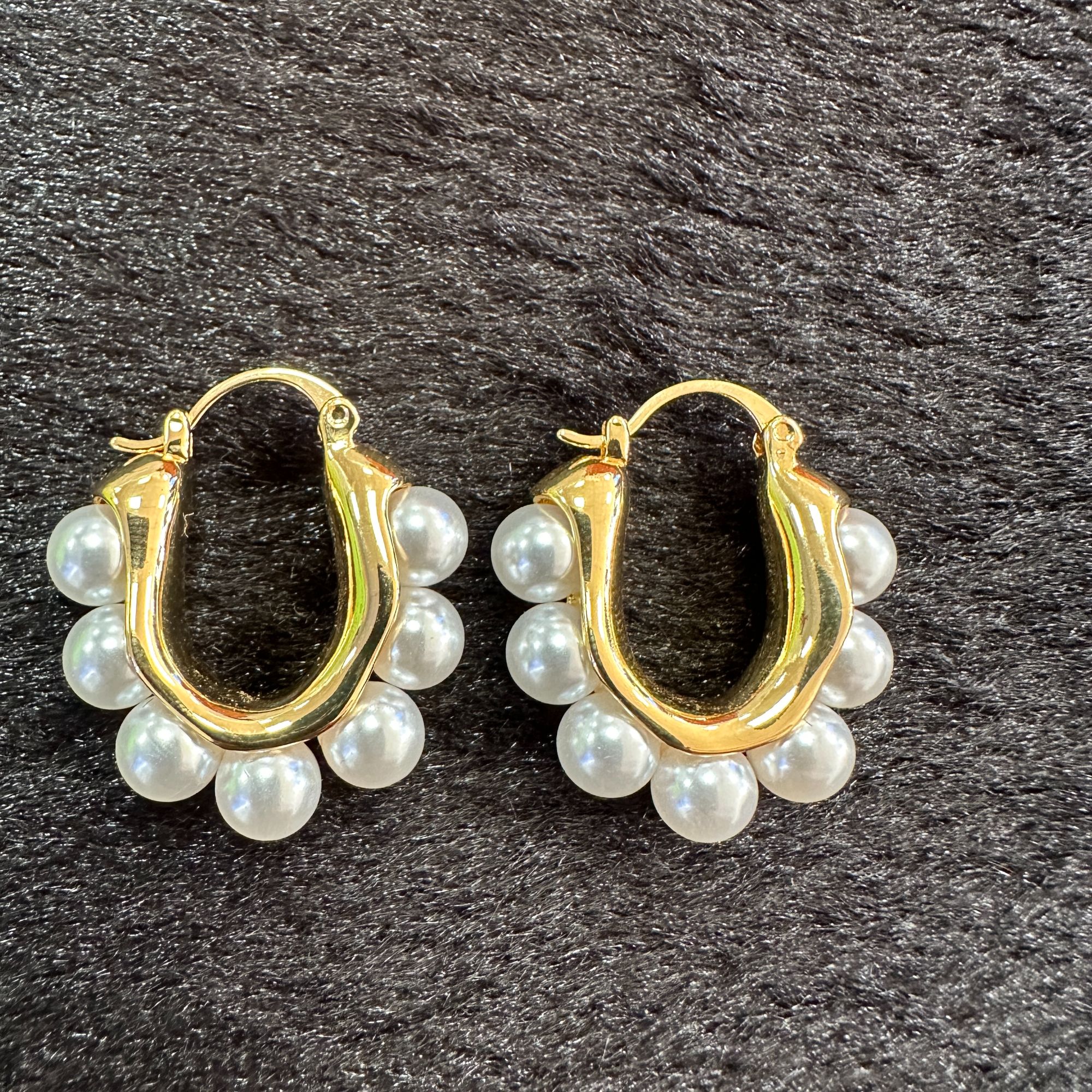 铜合金耳饰 复工港风轻奢百搭精致4007