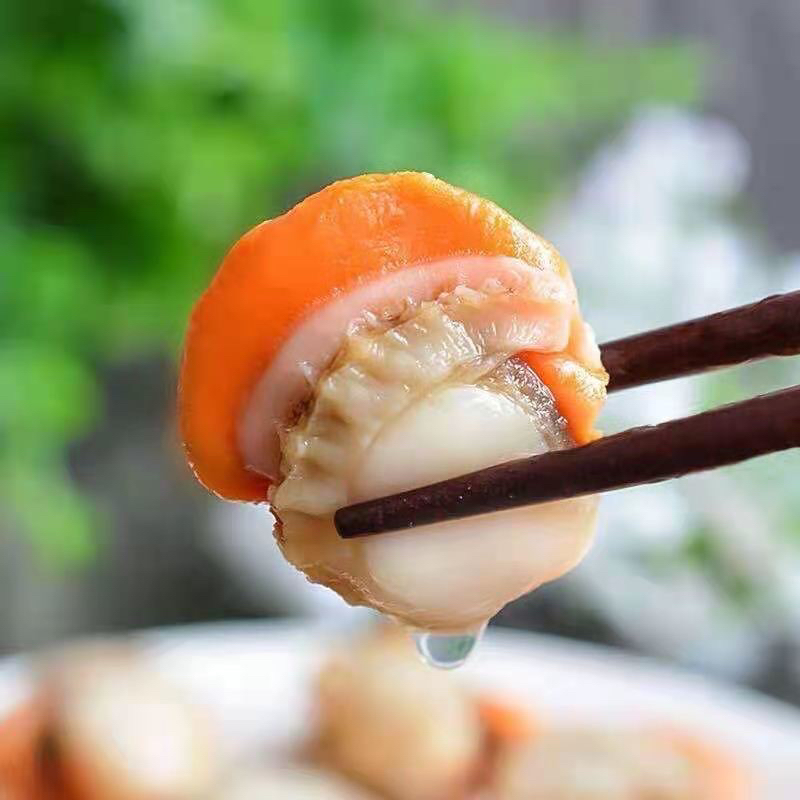 速冻 扇贝肉 无沙无泥 山东威海