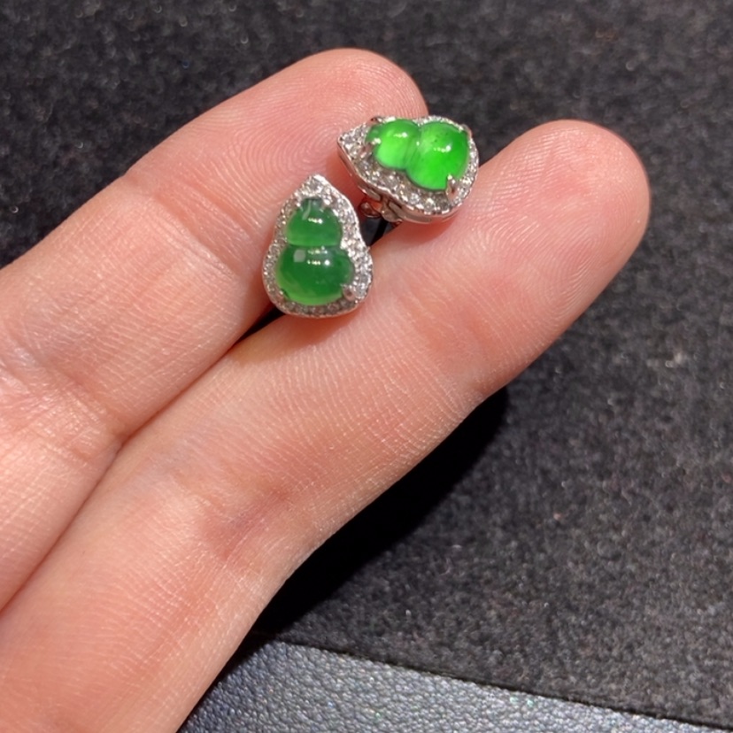 【闪购商品】翡翠裸石银S925镶嵌