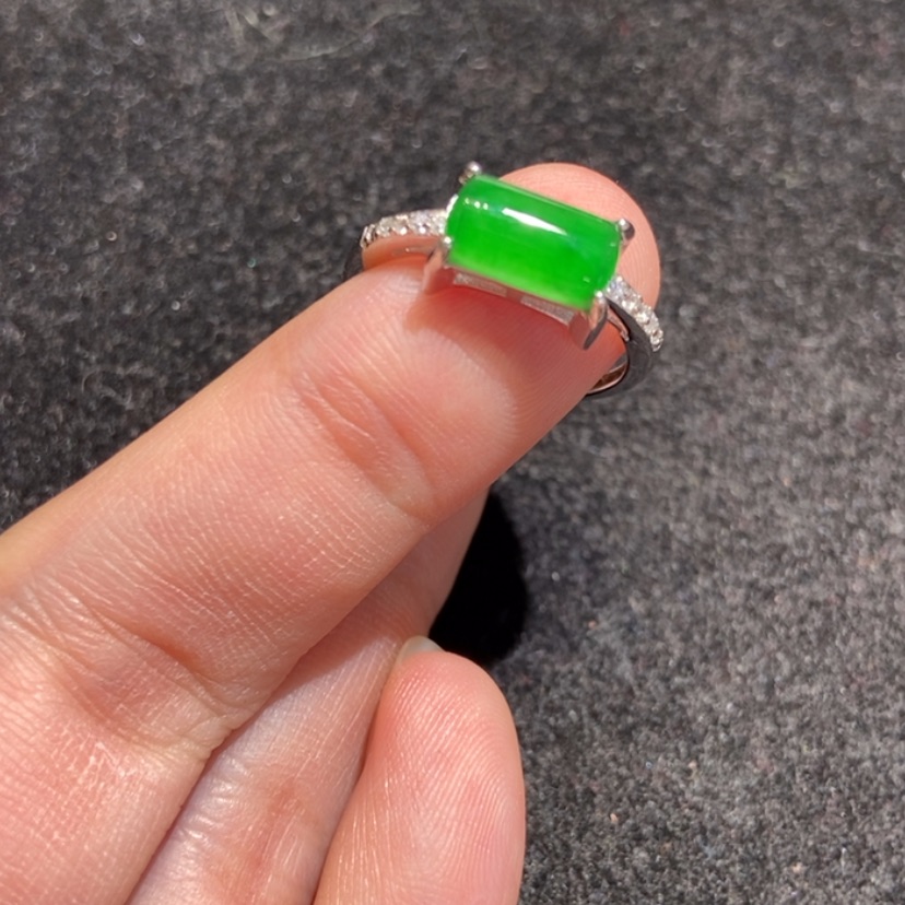 【闪购商品】翡翠裸石银S925镶嵌