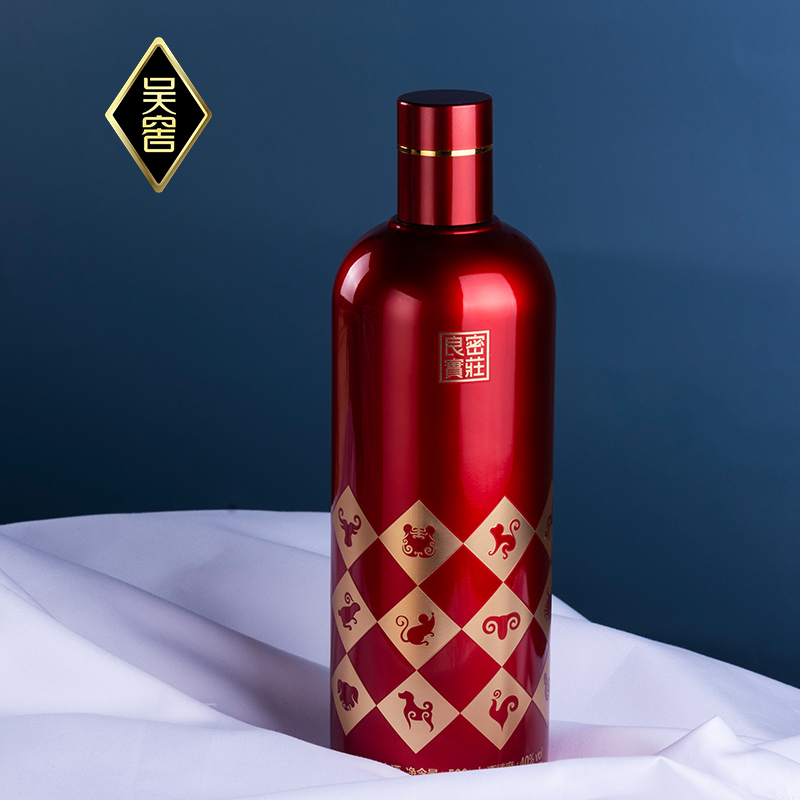 吴窖密庄良实酒  红瓶  浓香型白酒52度500ml