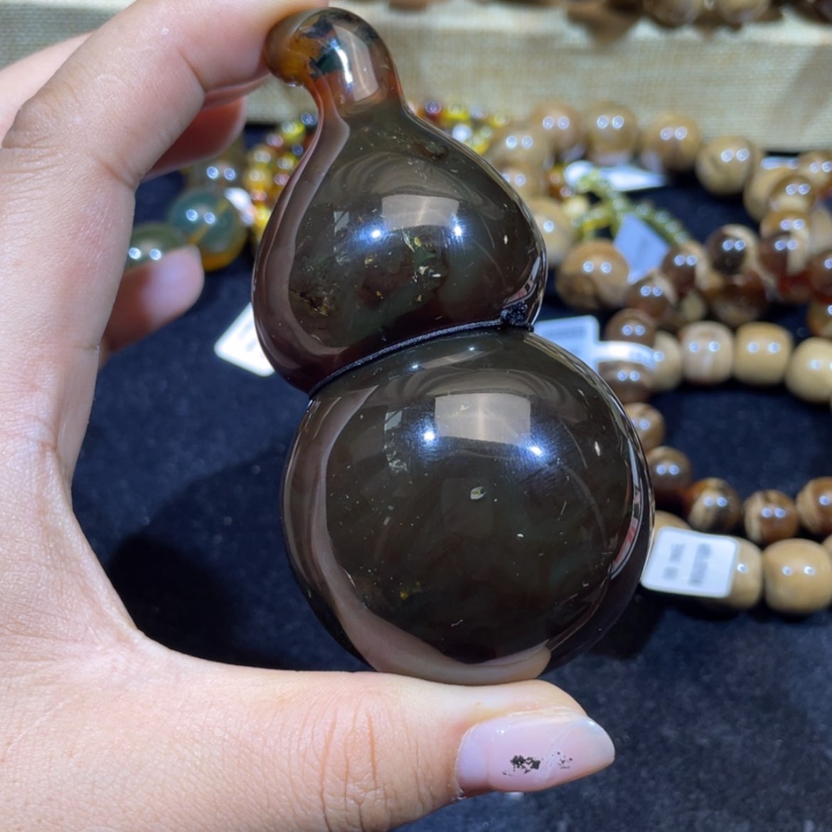 【闪购商品】琥珀珠宝奇石未镶嵌大葫芦