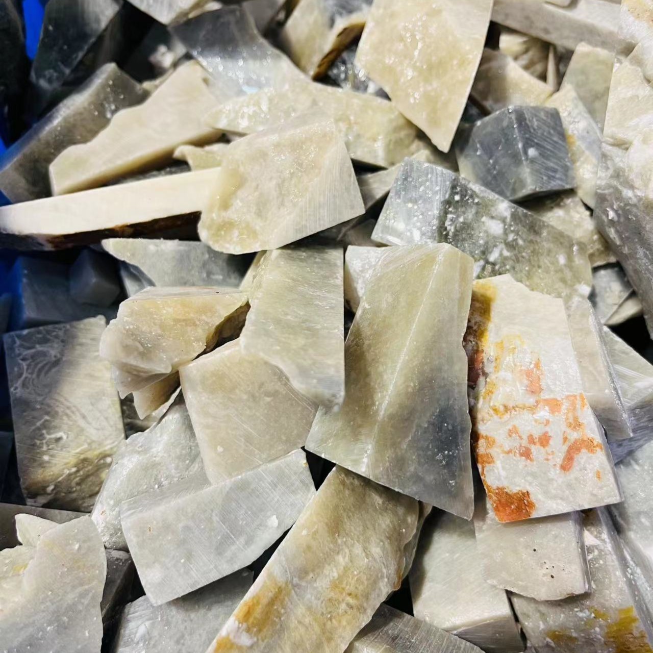 精选 长白石 边角料 