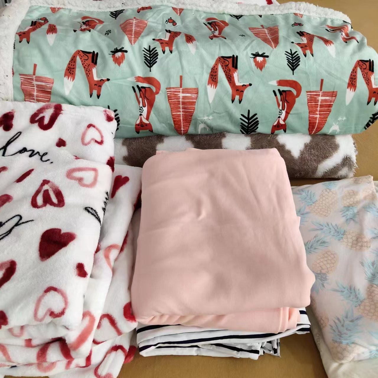 直播间床品微瑕孤品