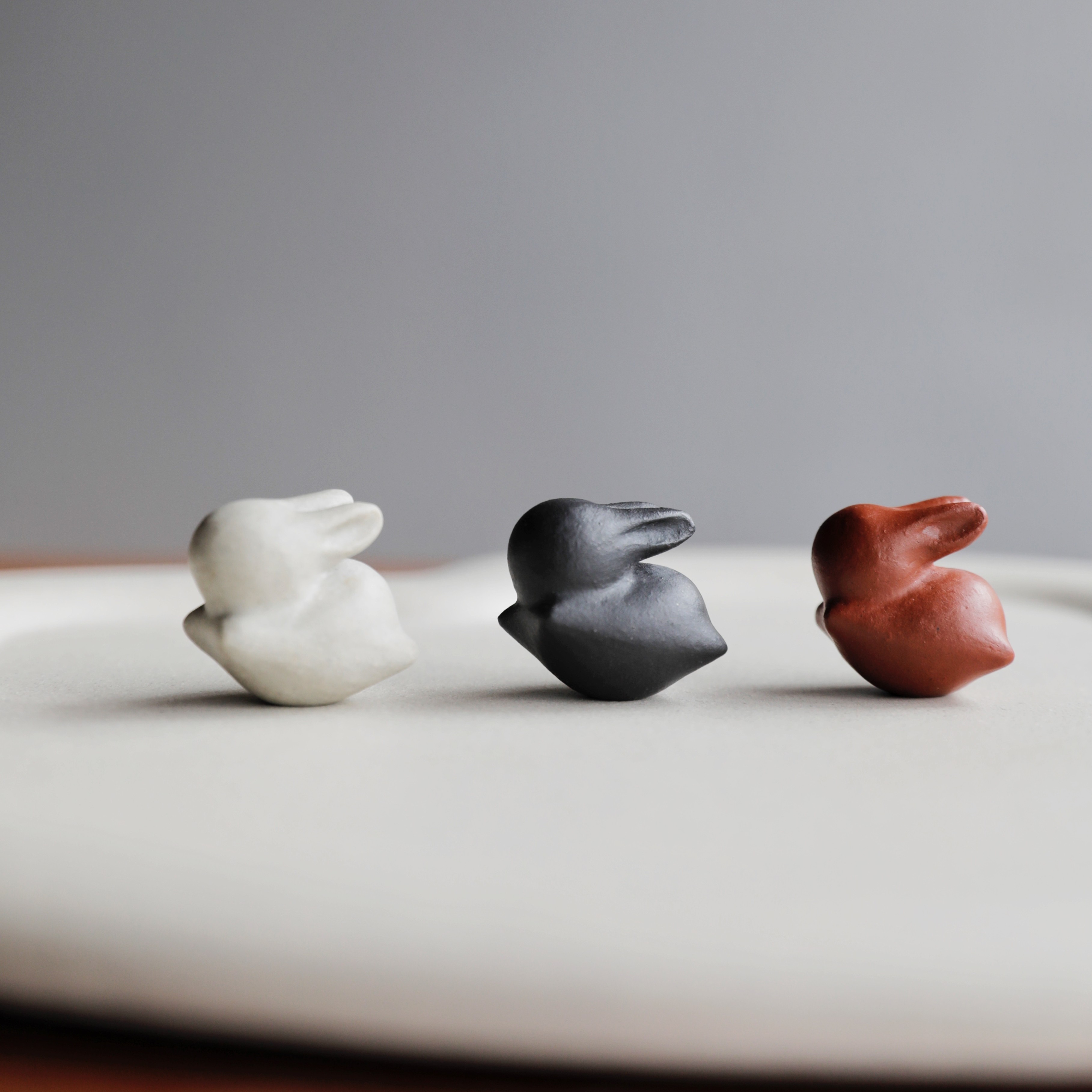 「疯狂的兔子」手工紫砂原创雕塑摆件茶宠文人把玩件茶器茶具