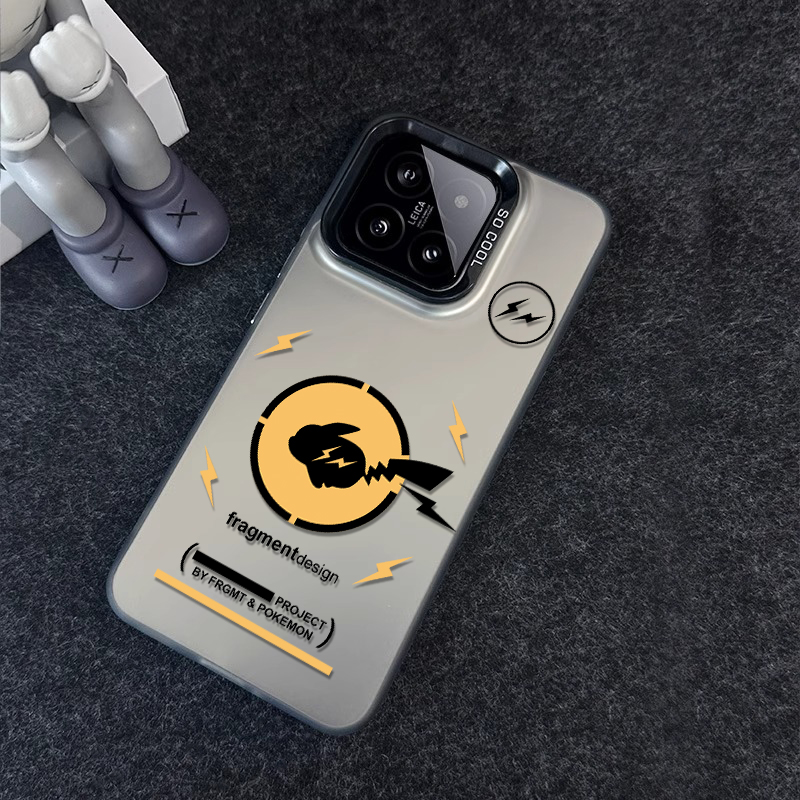 彩银闪电皮卡小米14pro手机壳小米14保护套iphone15promax男款
