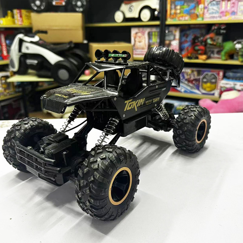 【发财玩具】4轮【充电版遥控4通道越野车】耐摔高速漂移越野车