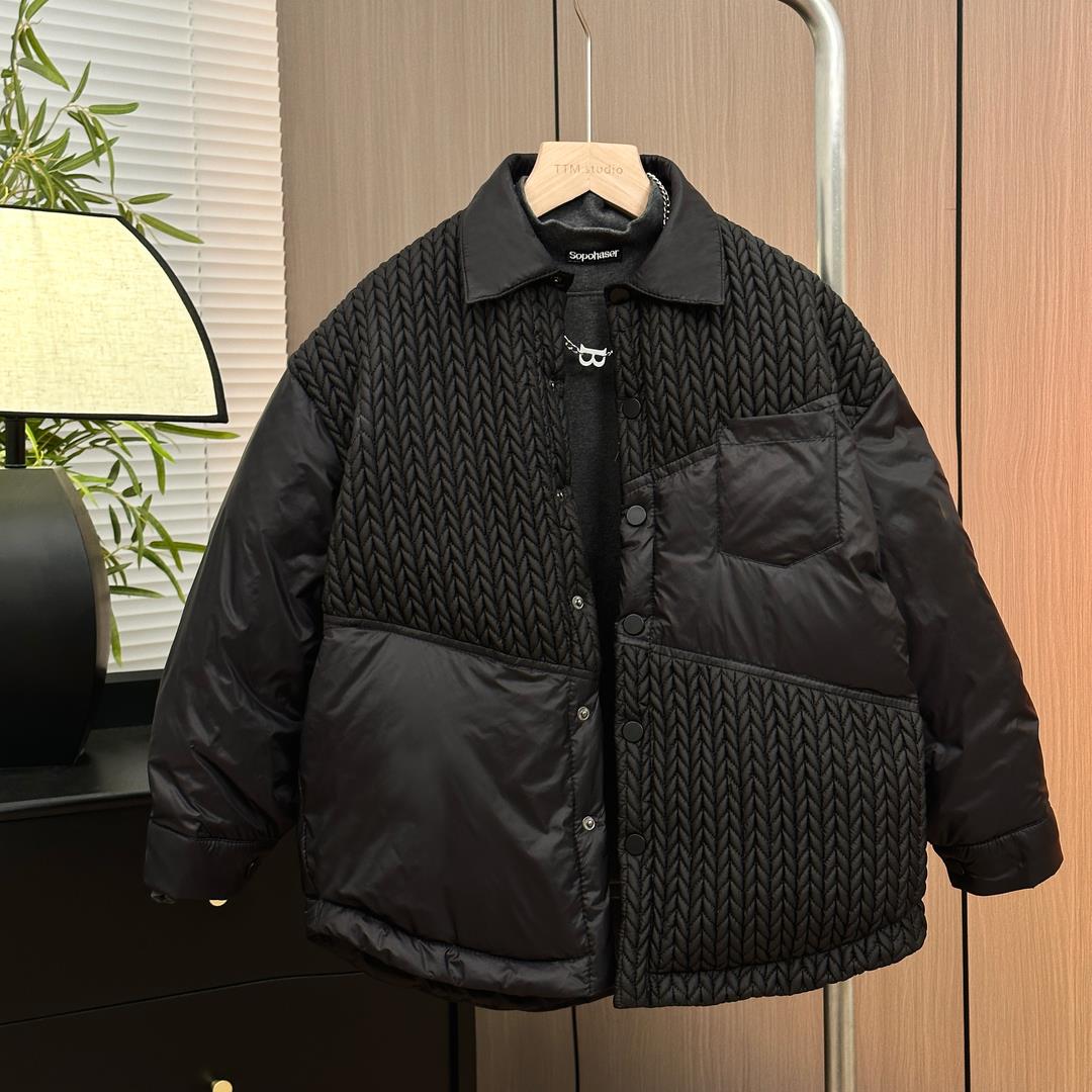 波司登男童羽绒棉服轻薄款2023新款儿童装中大童秋冬季冬装加厚衬