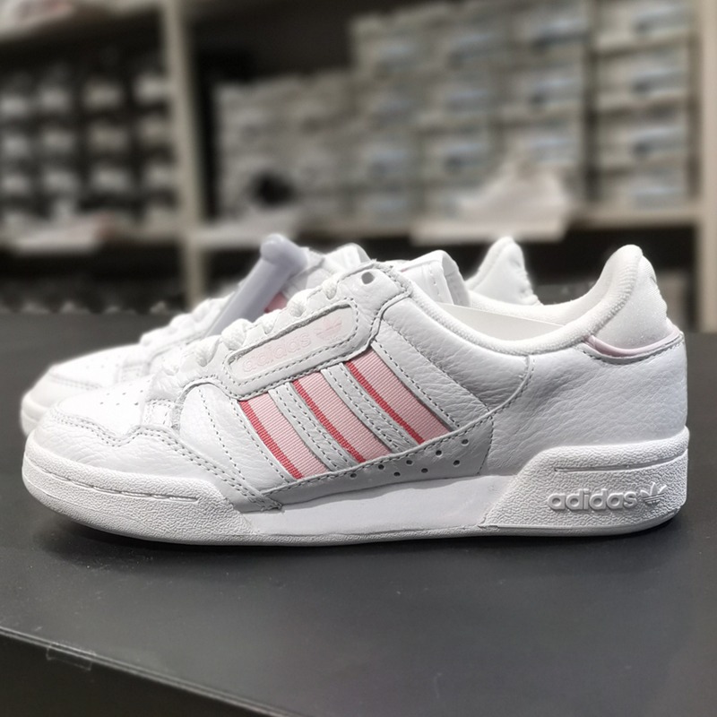 Adidas阿迪达斯新款三叶草女鞋时尚低帮耐磨运动鞋休闲板鞋S42625