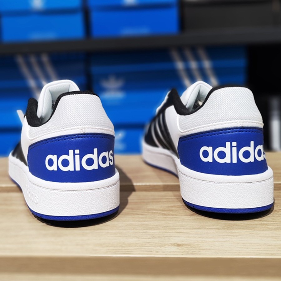 adidas阿迪达斯 NEO HOOPS 2.0男女款经典运动休闲低帮板鞋FW5994