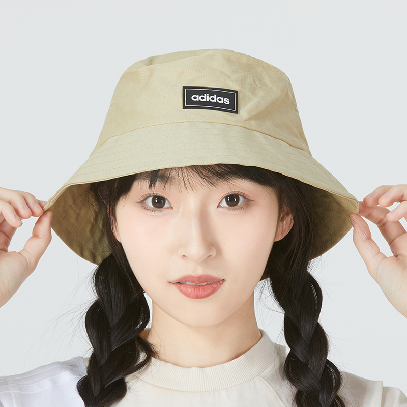 Adidas阿迪达斯新款男女2023潮流Neo运动户外渔夫帽遮阳帽 HC7211
