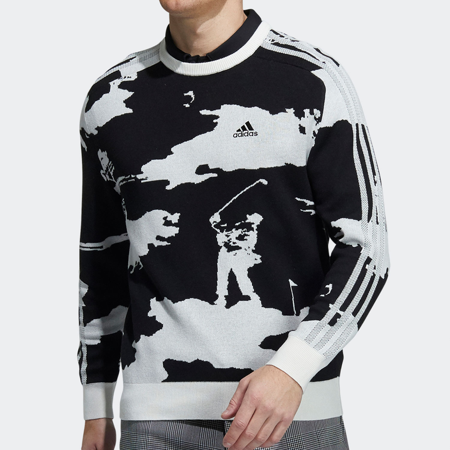 Adidas/阿迪达斯正品秋季新款男子休闲时尚运动卫衣套头衫GU8742