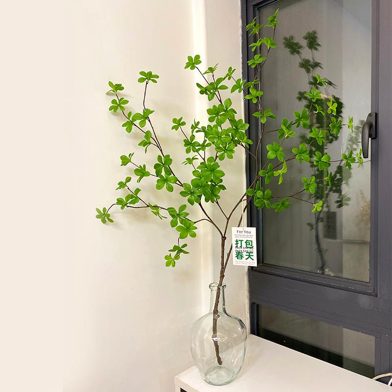 仿真植物吊钟北欧假绿植马醉木树枝客厅桌面装饰摆饰家居创意花瓶