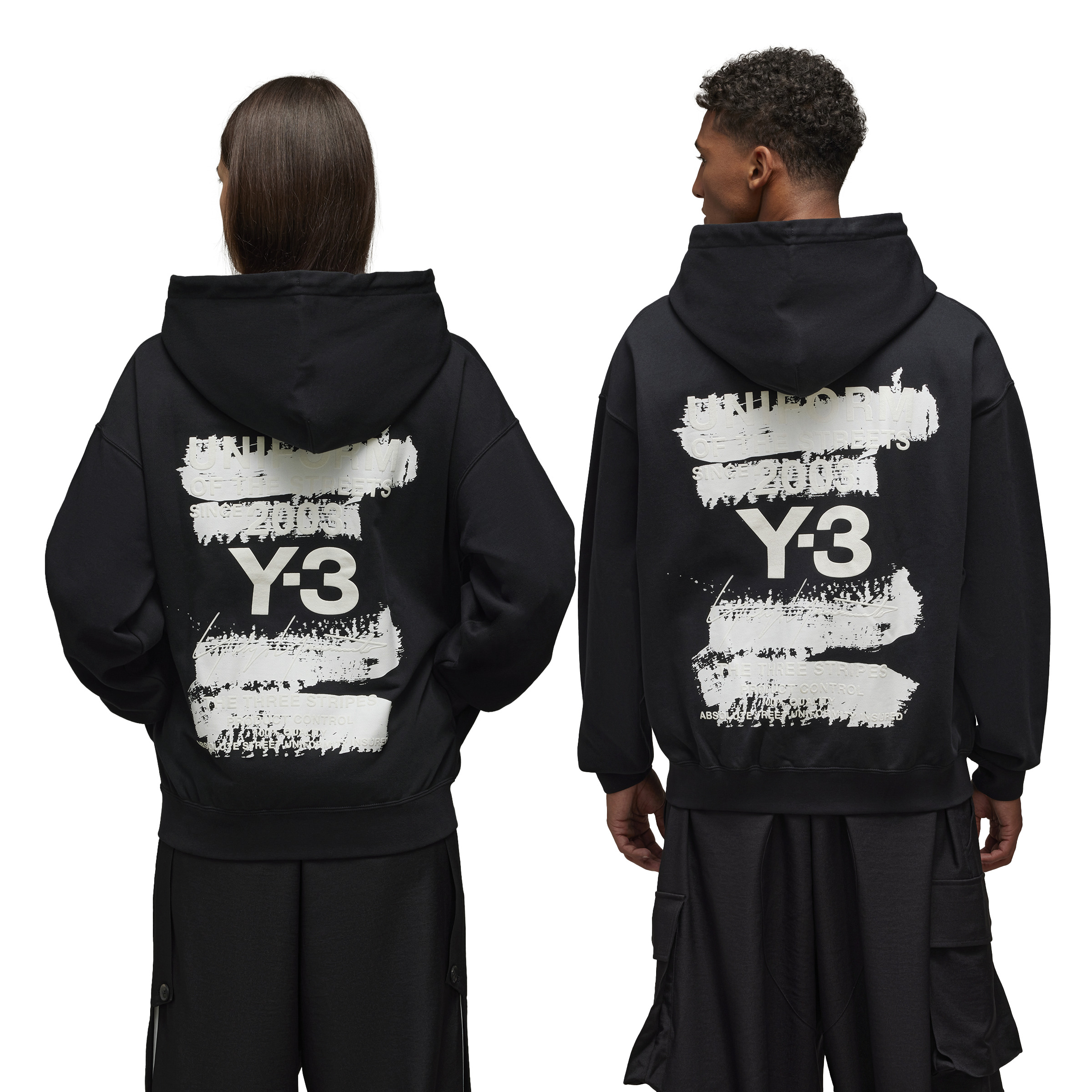 Y-3/Y-3（52-JN4882）后背LOGO时尚运动休闲连帽卫衣